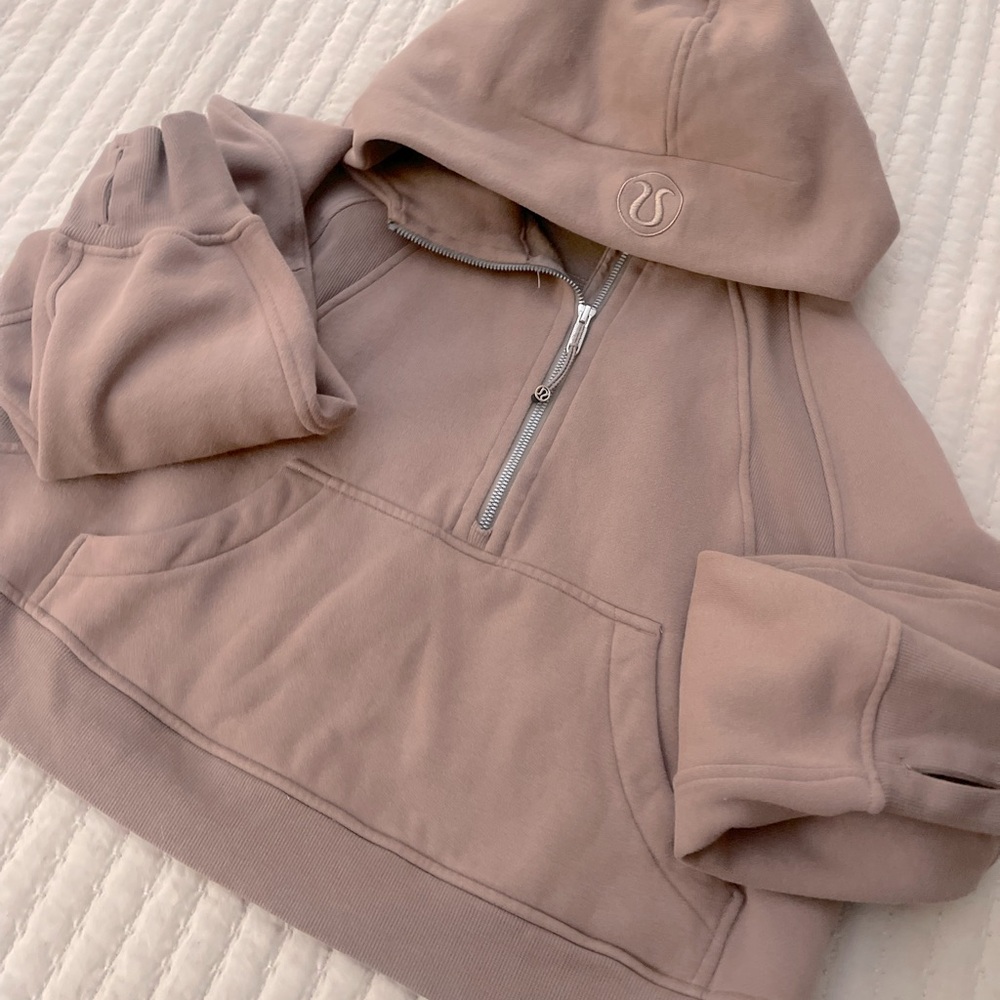 Lululemon Half Zip Scuba Hoodie